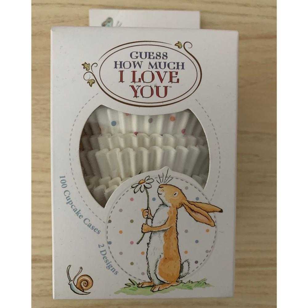 Guess How Much I Love You Party bags& cupcake cups